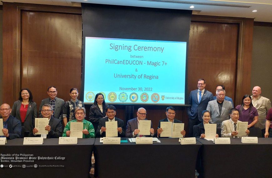 MPSPC Signs MOU with University of Baguio
