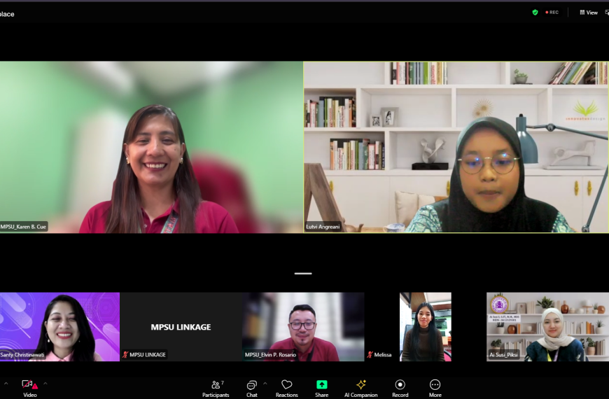 INTERNATIONAL LINK-UP: TWINNING PROPGRAM BETWEEN MPSU AND POLITEKNIK PIKSI GANESHA