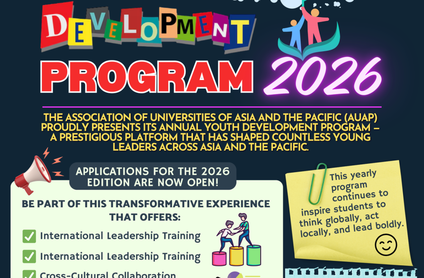 ✈️AUAP Youth Development Program 2026
