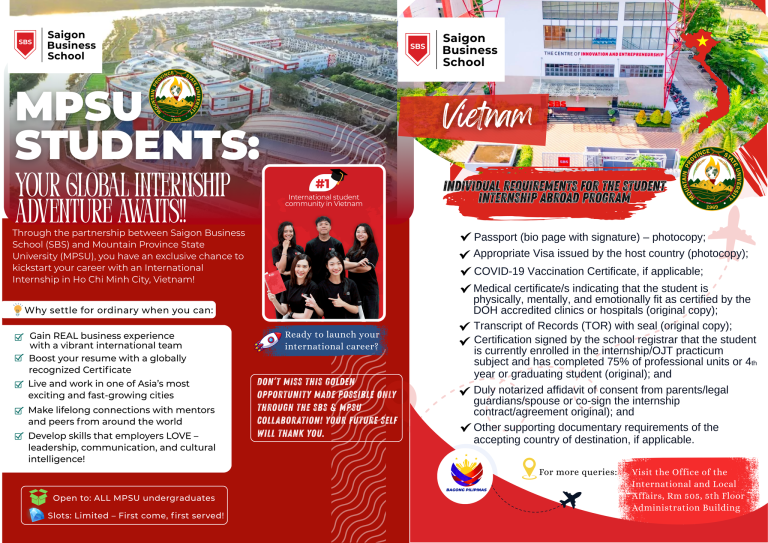 ️Global Internship - Linkages and International Affairs