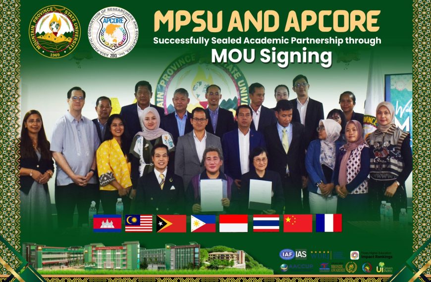 MPSU Joins the Global Stage: A Historic Partnership with APCORE